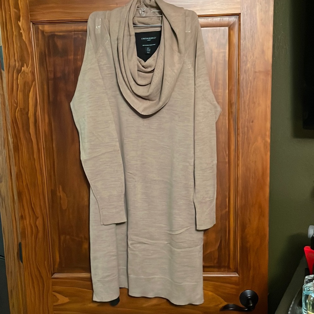Cynthia Rowley two toned sweater dress. 2X